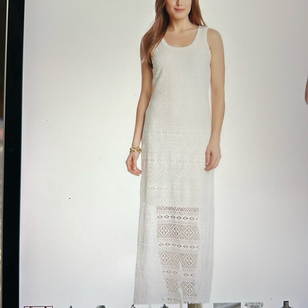 Karen by Karen Kane Maxi Cutout Tank Dress